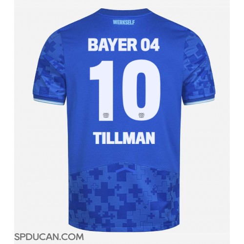 Muški Nogometni Dres Bayer Leverkusen Malik Tillman #10 Rezervni 2025-26 Kratak Rukav